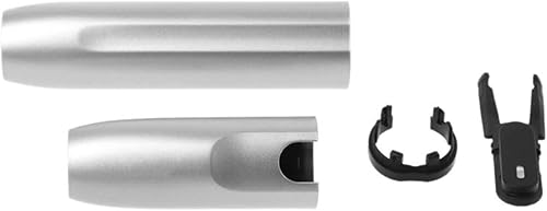 YIXIANGTING Carcasa de aleación de aluminio compatible con IQOS 2.4 Plus, juego de anillos de botón inferior superior, accesorios de reparación