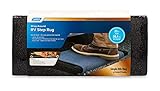Camco 42909 Black Premium Wrap Around RV Step Rug (100% Polyester (22