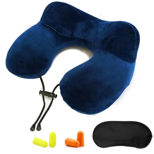 Almohada de Viaje Cojín Inflable del Cuello