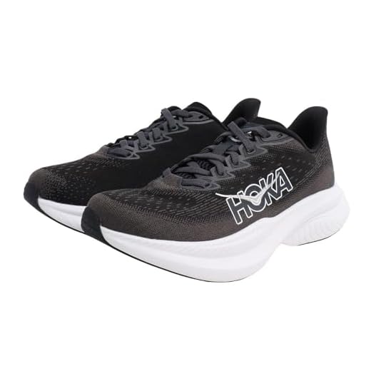 HOKA ONE ONE 1147810-BWHT Mach 6 Femme Black/White EU 36