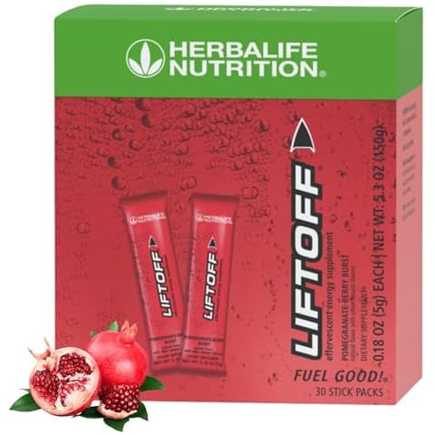 HERBALIFE Liftoff Pomegranate-Berry Burst 30 Tablets Cover