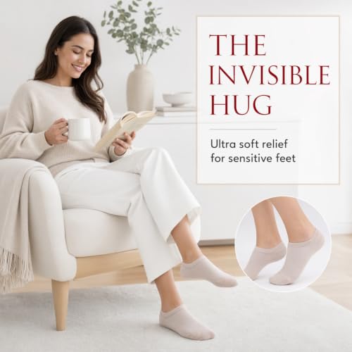 Image of BAMBOOVEN Ankle Socks for Women Thin Bamboo Rayon Low Cut Socks 3 /6 /8 /12 P