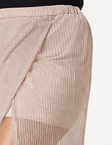 Amazon Brand - find. Women's Skirt with Metallic Sheer and Hippie Style