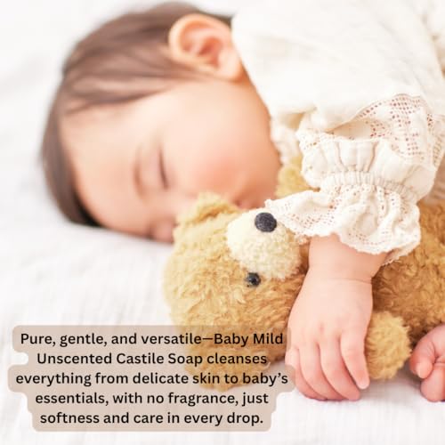 Image of Speak Naturals Baby Mild Unscented Castile Soap 32 fl oz With Pump