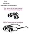 Dental Loupes 3.5X Surgical Glasses Doctor with Led Head Light Dentist Eye Binocular Magnifier Glasses,Surgical Binocular Loupes Magnifier for Dental, Surgical, Jeweler, or Hobby Adjustable Distance