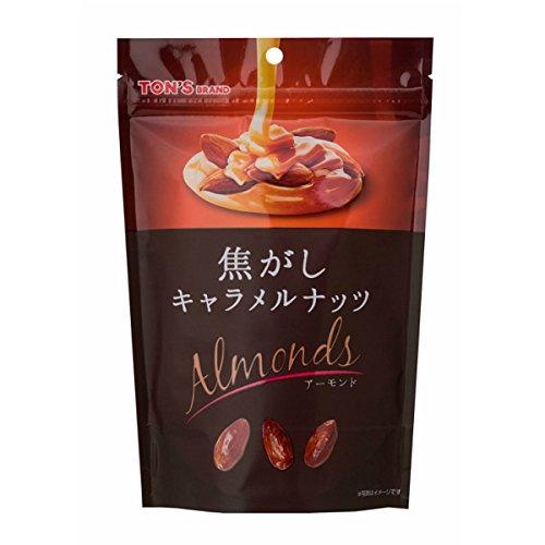 東洋ナッツ 焦がしキャラメルナッツ アーモンド 105g×4袋のサムネイル