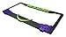 LP Frameworks Why So Serious? for Joker 3D Raised License Plate Frame | 1 Pack Car License Plate Cover | Universal US Black License Plate Holder (Car, Truck and SUV) (Lime Green and Purple V2)