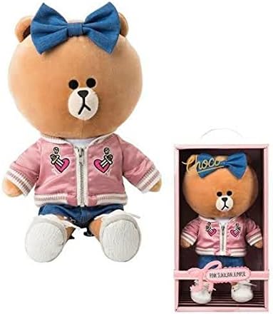 Amazon 限定 韓国 Line Friends チョコ ピンクスカジャン アイドル 芸能人グッズ 通販