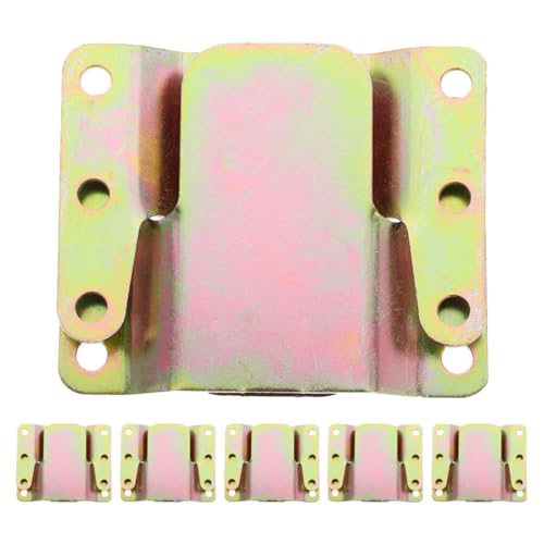 Housoutil 6 Sets Sectional Sofa Connector Furniture Joint Snap Sofa Replacement Accessories