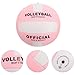 BESPORTBLE Soft Volleyball for Indoor Practice Durable Training Ball for Youth and Adults for Gym Sports Training and Competitive Play Bright Design for Easy Spotting
