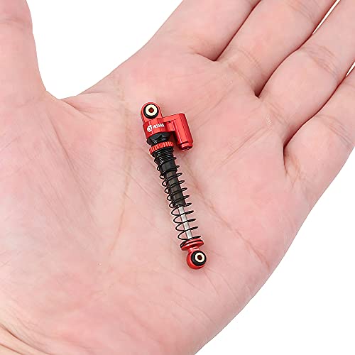 Injora Rc Motor Ii 050 66T Brushed Motor With Metal Mount For Scx24 Gladiator Bronco C10 Jlu Deadbolt B17 Axial 1/24 Crawler Upgrade Parts #TOP7