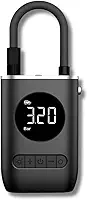 Bomba Compressor de Ar Digital 150 PSI Sem Fio com Display LCD e Lanterna – Inflador Portátil para Carros, Motos, Bicicletas, Bolas e Infláveis Linha Premium