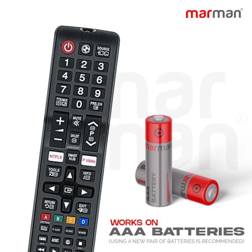 Image of marman Compatible with Samsung Tv Remote Model BN59 Original Smart Android 4K LCD LED FHD UHD OLED Television Non Voice Command - Pairing Not Required - Match Key to Key Exactly with Original Remote