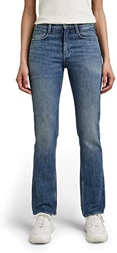 G-Star Raw Dames Jeans Noxer Straight, Blauw (Faded Neptune Blauw 6550-c571), 27W / 30L