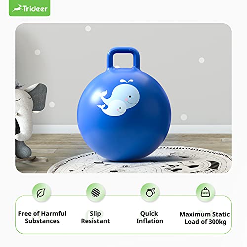 image for Trideer Hopper Ball Kids Exercise Ball Multi-Function, Jump Ball, Boun