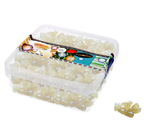 Deine Naschbox - PE ÄM FGZ16 Zuckerfreie Fruchtgummi-English-Creme-Bärchen - 1 kg Süßigkeiten Box - XL Großpackung - Neue Rezeptur - Noch fruchtiger Cover