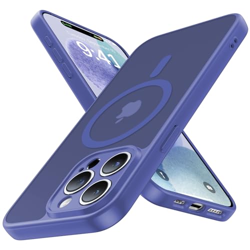 Coque iPhone 15 Pro Max magnétique transparente mate antichoc