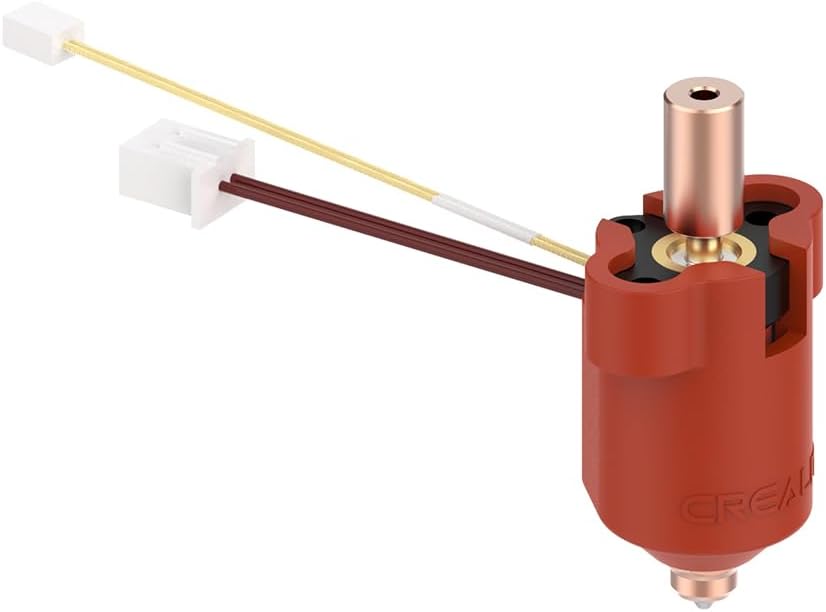 Fuvan K1 Max Heating Block, K1 Max Ceramic Heating Block Kit with 60W Ceramic Heating Power Great Thermal Conductivity and Smooth Filament Feeding for High Speed Printing for PLA/ABS/PETG/TPU/PP/PC/