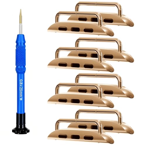 Watch Band Connectors Adapter for Apple Watch, Replacement Link Attachment for iWatch Series 11 10 42mm, Series 9 8 7 41mm, Series 6 5 4 SE 40mm, Seri