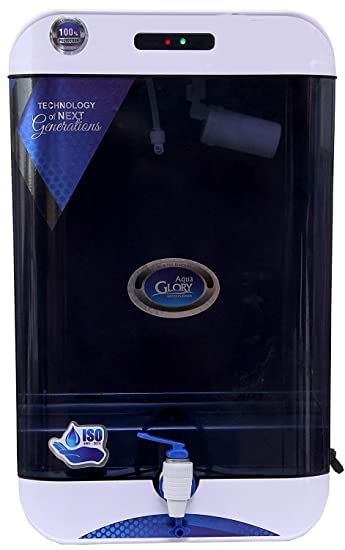 EUROSMARTEUROSMART Aqua Glory RO+UV+UF+TDS 13 Liter Water Purifier (White/Blue)