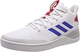  adidas Herren B-Ball 80S Basketballschuhe, Mehrfarbig (FTWR White/Blue/Scarlet), 42 EU