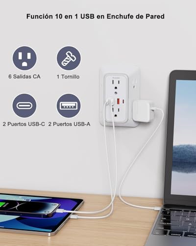 Listado de Multicontacto de pared , tabla con los diez mejores. 23 Imagen adicional