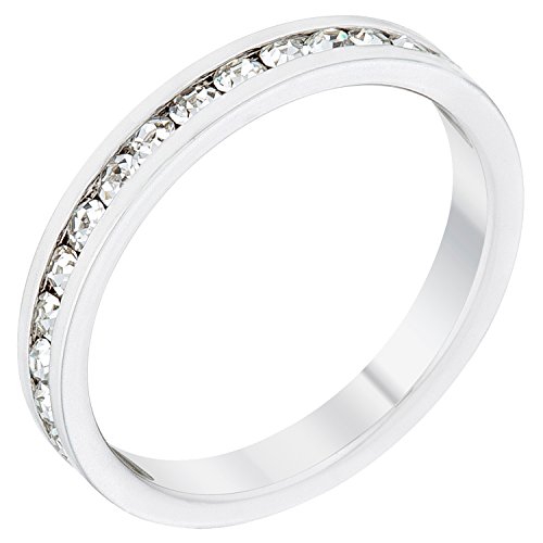 Kate Bissett Stylish Birthstone Crystal Stackables Eternity Bands