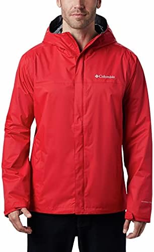 Columbia Men's Big & Tall Watertight II Jacket, Mountain Red, Large Tall