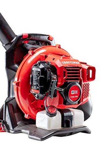 CRAFTSMAN 51cc Gas Backpack Leaf Blower, 220MPH, Lightweight