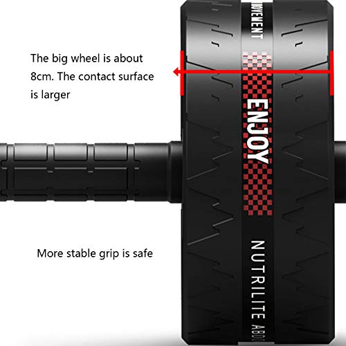 Rolo de equipamento de fitness para exercícios abdominais, equipamento de fitness em casa, rolo de e