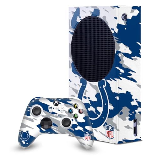Skin Xbox Series S NFL Indianapolis Colts anti-rayures - Protection vinyle pour console et manette