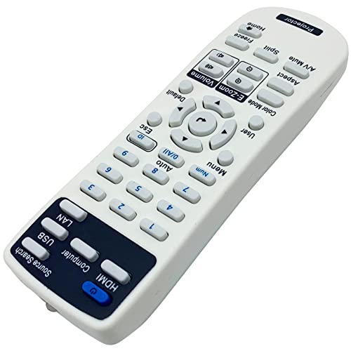 Leankle Fernbedienung 222150800 für Epson Beamer EB-760W, EB-760Wi, EB-770F, EB-770Fi, EB-775F, EB-810E, EB-815E, EB-L210SF, EB-L210SW, EB-L210W, EB-L260F, EB-L265F