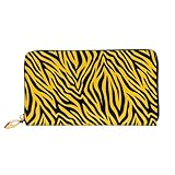 [ヌフハイト] 財布 メンズ 長財布 鬼のパンツ トラ柄 節分 大容量 ラウンドファスナー スキミング防止 セパレート型 小銭入れ 紳士用 ビジネス スタイリッシュ