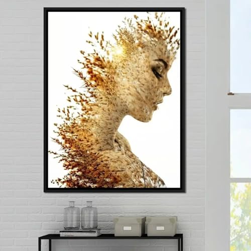 Affiche esthétique paysage abstrait pour décoration salon