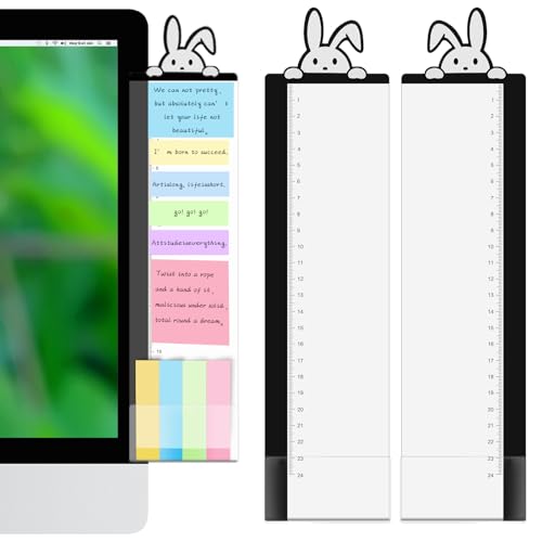 Office Desk Accessories 2pcs Monitor Memo Boards