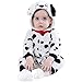 Produktbild LOLANTA Baby Dalmatiner Hund Husky Onesie Kostüm Geburtstagsgeschenk Mädchen Junge Karikatur Tier Jumpsuit Spielanzug (0-5 Monate/ 59-66 cm, Dalmatinischer)
