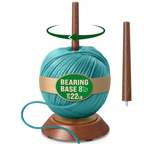 BARVA Yarn Holder Set with Spindle and Spin Mechanism