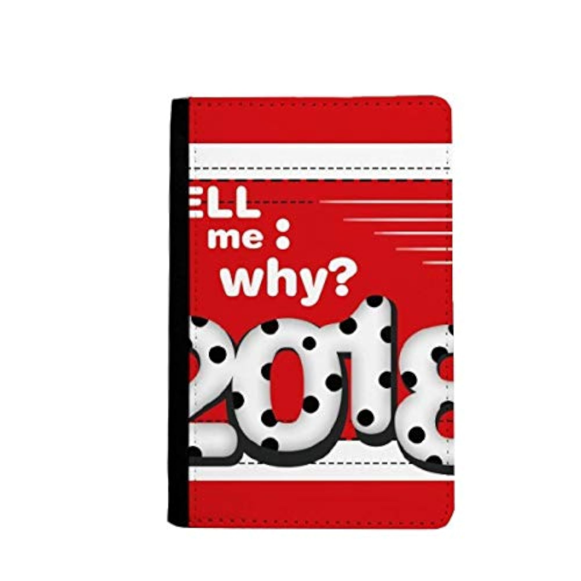 Happy New Year Milk Digital Passport Holder