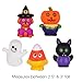 ArtCreativity Assorted Halloween Bath Toys for Kids, Pack of 10 Halloween Rubber Characters, Finger Puppets Toys, Trick or Treat Supplies, Goodie Bag Fillers, Party Favors