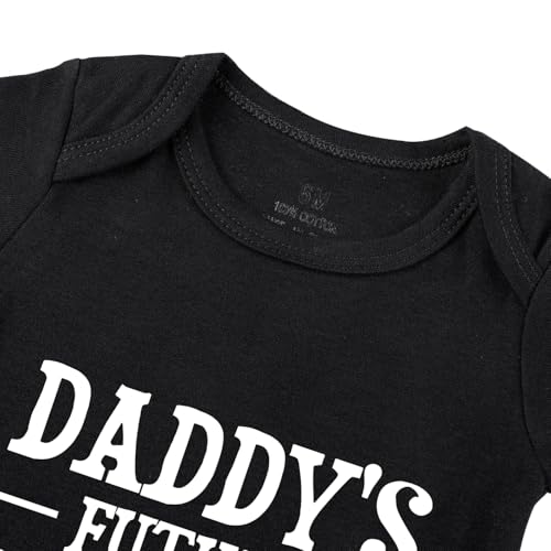 Funny Daddy'S Future Lifting Partner Boy Baby Clothes Boy Dad Newborn Baby Daddy Future Bodysuit4
