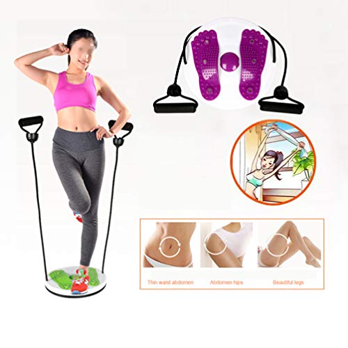 BESPORTBLE Tábua de cintura com alças para torção na cintura, placa de treino com torção de cintura,