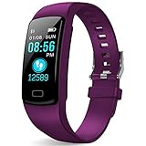 Fitness Tracker - Activity Tracker with Heart Rate Monitor - Fitness Watch Waterproof Smart Watch with Step Counter - Pedometer Watch for Kids Women and Men