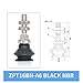 1Pcs ZPT13/16BN/BS-A5/A6 ZPT40BN/BS-A6 13MM 16MM 40MM Black NBR Pneumatic Round industrial Vacuum Suction Cup(ZPT13BS-A6 LONG)