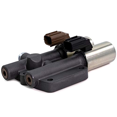 WEILEITE Transmission Dual Linear Shift Solenoid & Gasket Compatible With Honda Acura Accord Odyssey Prelude Pilot Replaces 28250-P6H-024