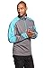 Produktbild Jeff Green Herren Softshell Pullover Gent - Funktions- und Outdoor Pullover mit Thermofunktion, Größe - Herren:XL, Farbe:Grey/Ocean