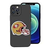 for San Francisco Fans Football Design Case Compatible with iPhone 14 Pro Max, Slim Fit Soft TPU Protective Rugby Case for 14 Pro Max 6.7 inch