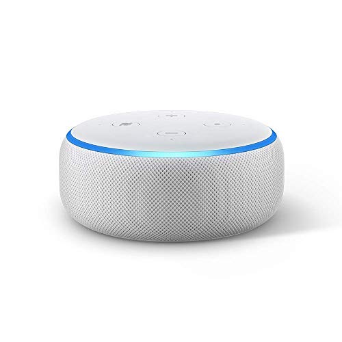 Echo Dot (3rd Gen) Sandstone Bundle with Senged 2-pack smart bulb starter kit