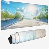 【ALFOMBRILLA DE RATÓN GRANDE XXL】: 1200x400x3mm. La alfombrilla ratón es lo suficientemente grande como para acomodar tu ratón gaming, teclado mecánico de tamaño completo y otros artículos de escritorio, ofreciendo amplio espacio para juegos profesionales o trabajo de oficina