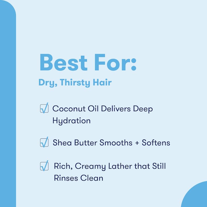 Image of HIBAR - Moisturize Shampoo Bar - For Dry, Frizzy Hair - Deeply Nourishing & Hydrating - With Coconut Oil & Vitamin B5 - Plastic-Free - Soap, Paraben & Sulfate-Free - Color Safe & Vegan -1 Solid Bar