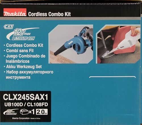 Makita Combo CL108FDZW + UB100DZ 12V CXT Marque